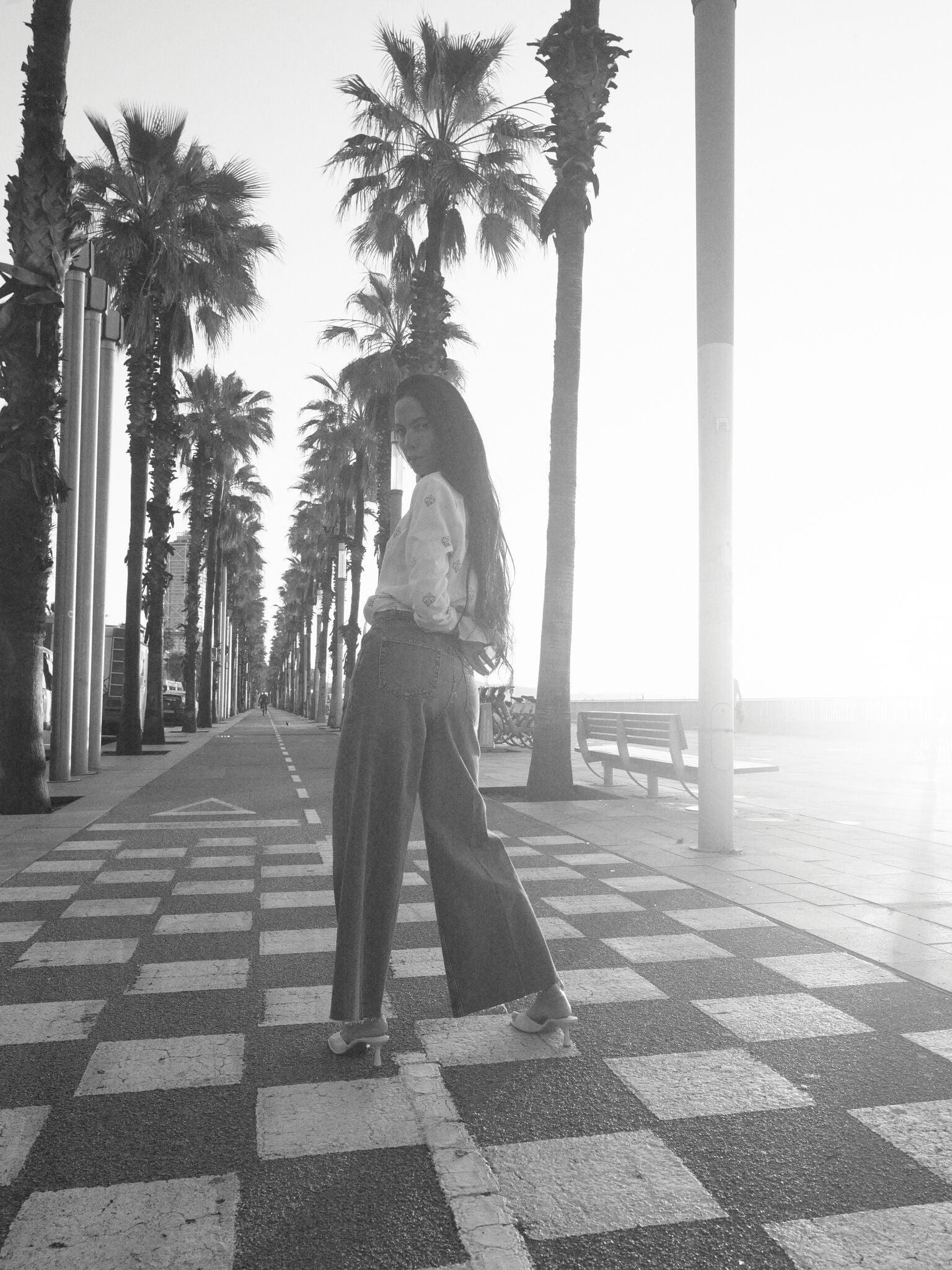 Modelshot / Blue / Detail